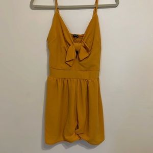 Mustard Fashion Nova Romper